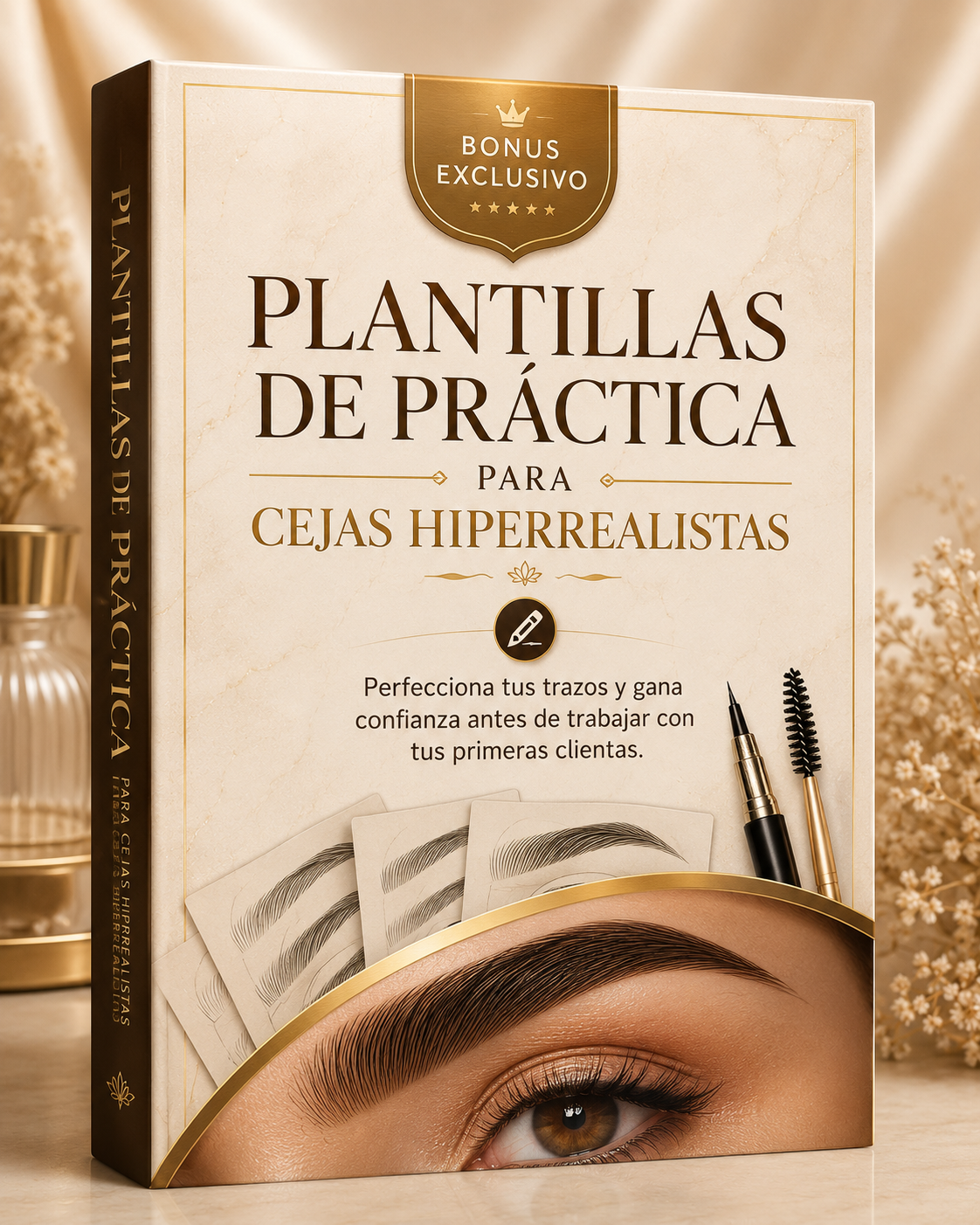 Kit de Práctica Hiperrealista — Trazado de cejas